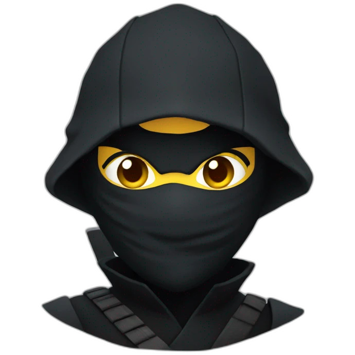 Ninja in the sombras emoji