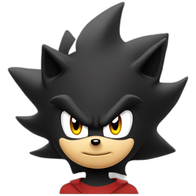 Shadow the hedgehog emoji