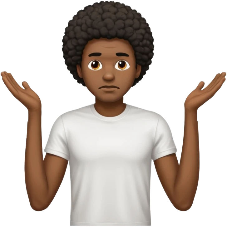 hombre afroamericano cansado de correr  emoji