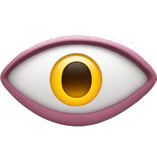 exclamation mark over an eye emoji