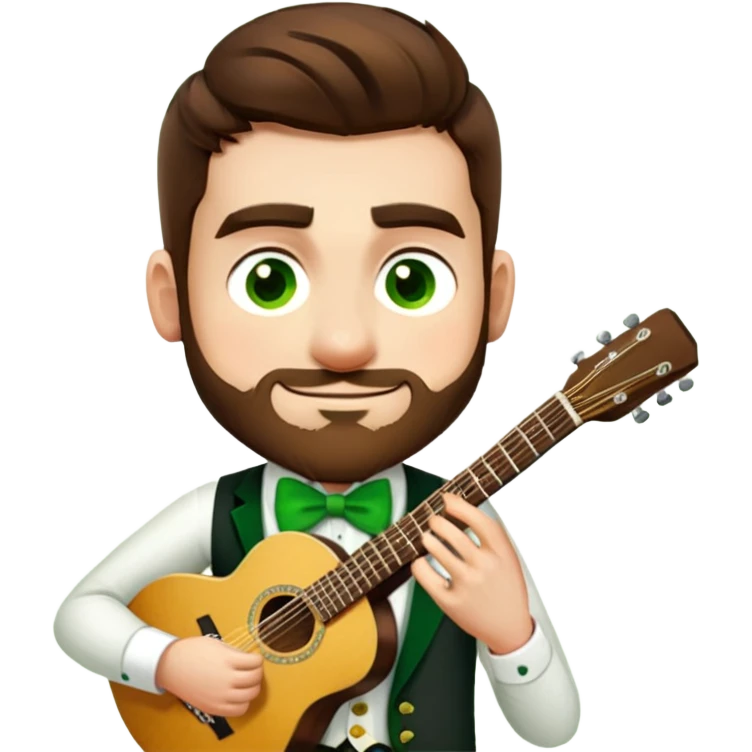 Leprechaun Guitarist emoji