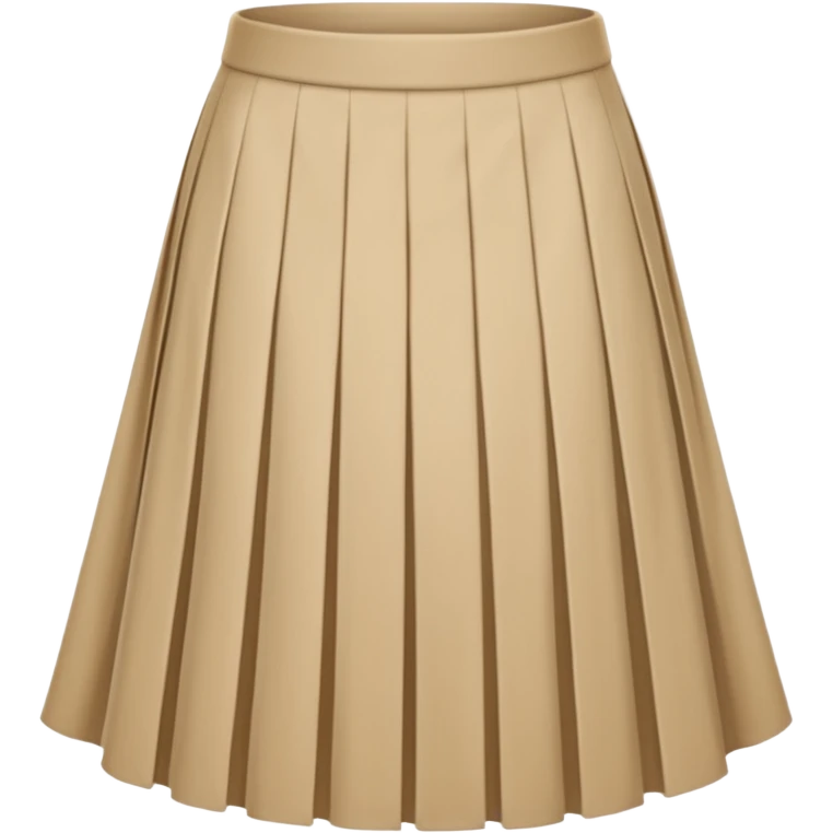 beige cloth skirt emoji