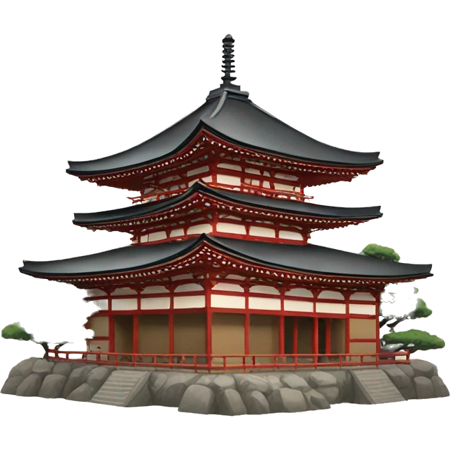 japanese temple in kyoto emoji