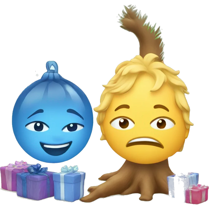 happy under the tree emoji