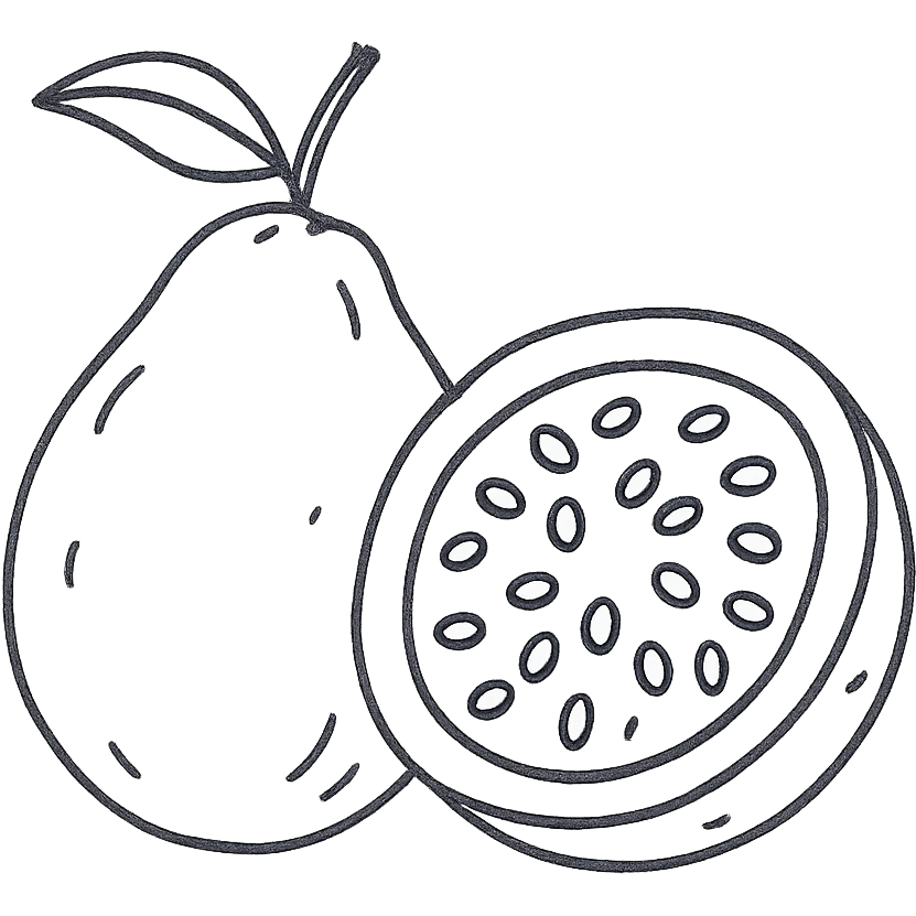passion fruit guava emoji