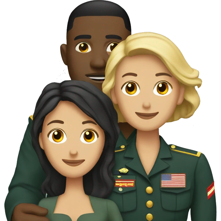Marine with wife emoji