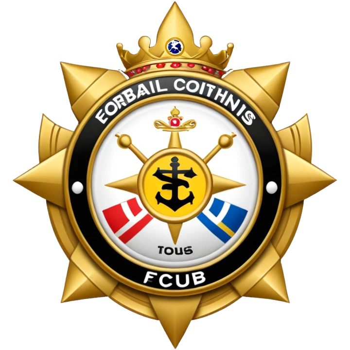 escudo do time de futebol brasileiro sport club corinthians em emoji ios18 emoji