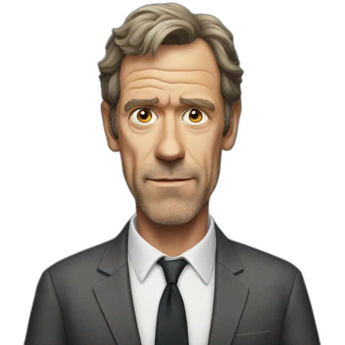 Hugh Laurie emoji