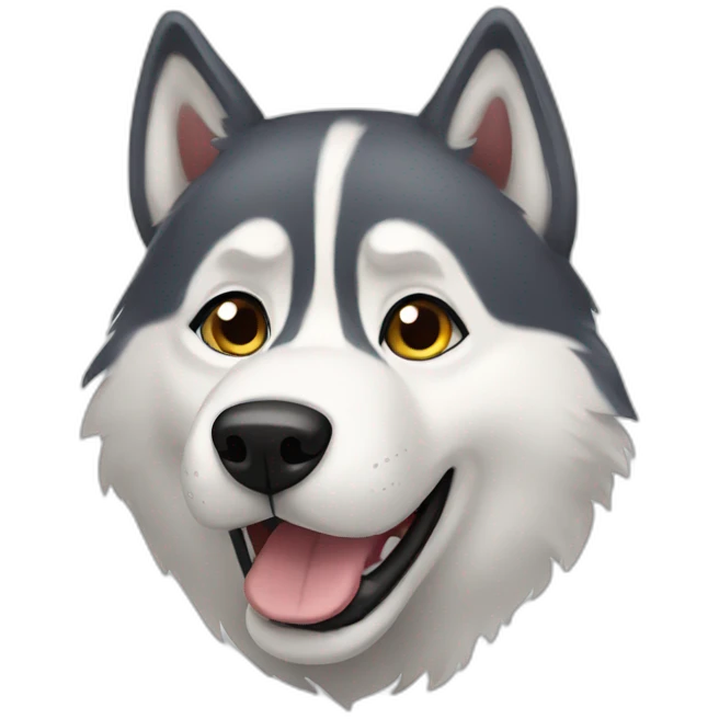 Husky emoji