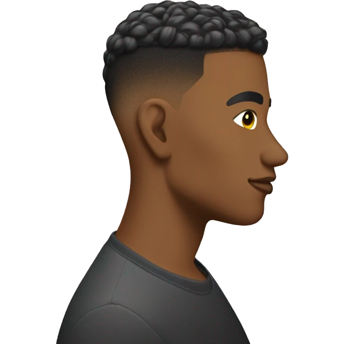 low taper fade emoji