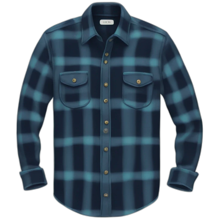 flannel shirt emoji