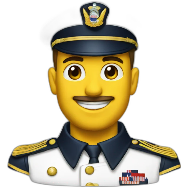 Sargento navy emoji