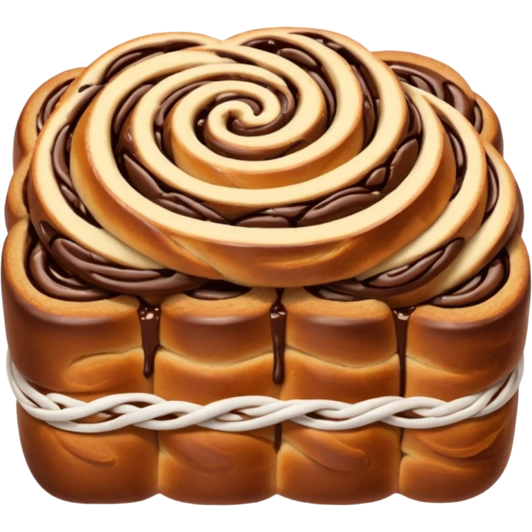 Chocolate babka emoji