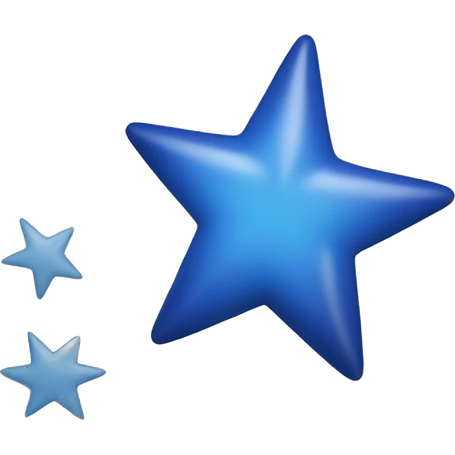 blue star emoji