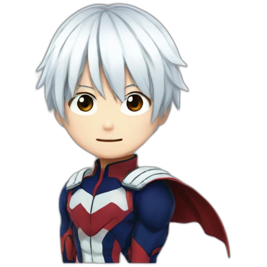 Shoto todoroki de my hero academia emoji