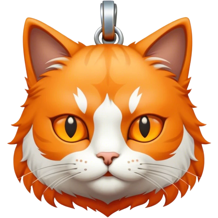 Cat with "odin" written on tag emoji