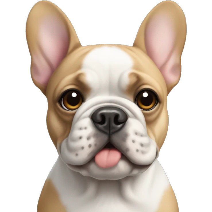 French bulldog  emoji