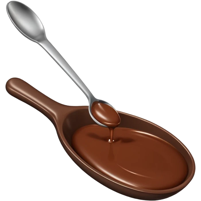 chocolate spoon emoji