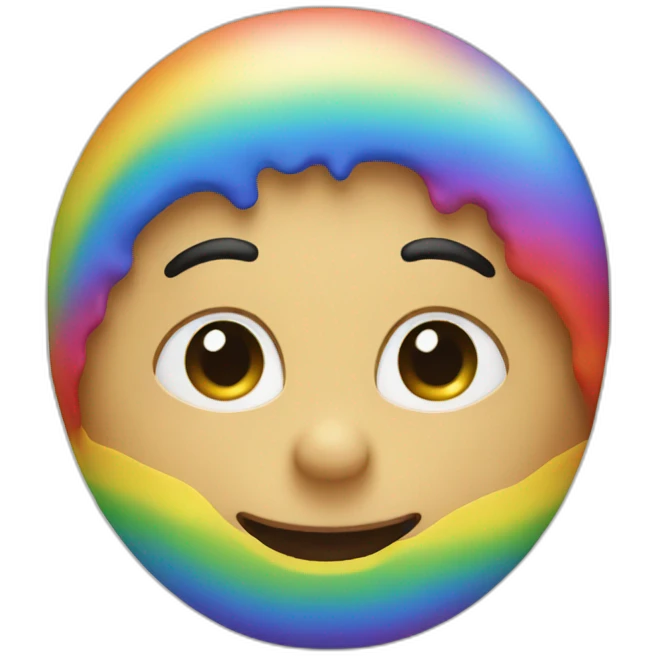 rainbow emoji