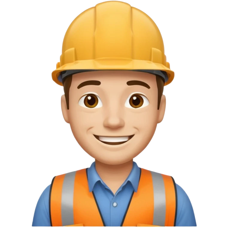 Man in construction hat emoji