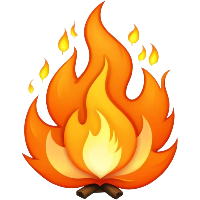 fire element symbol emoji