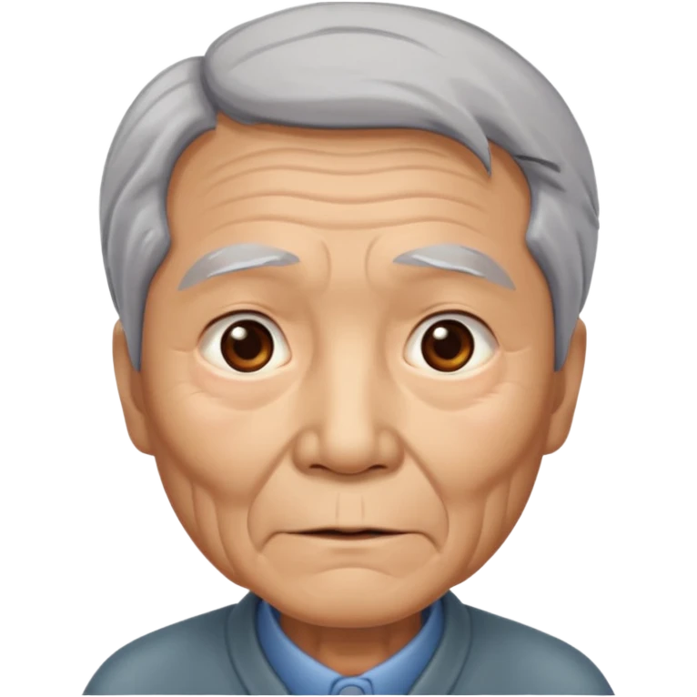 Old Chinese man emoji