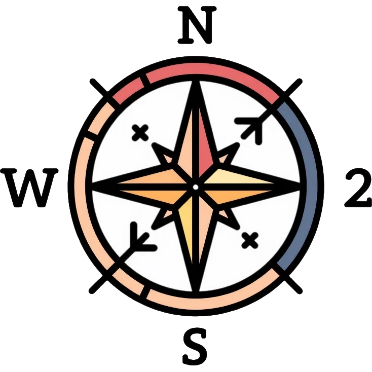 compass navigation tool emoji