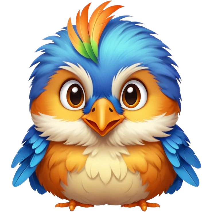 Little birdie telling secrets  emoji