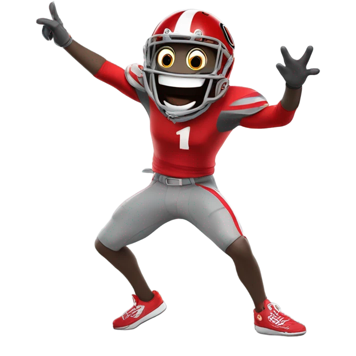 OSU Buckeyes mascot dancing emoji