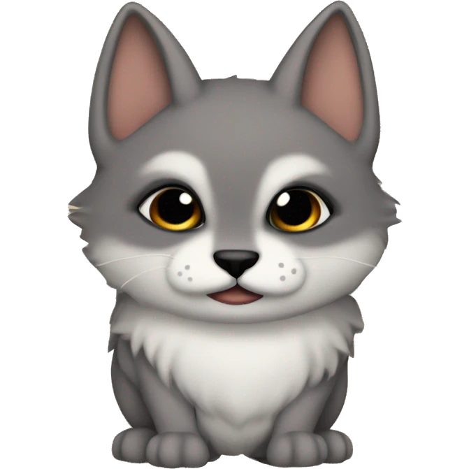 Mapache enamorado  emoji