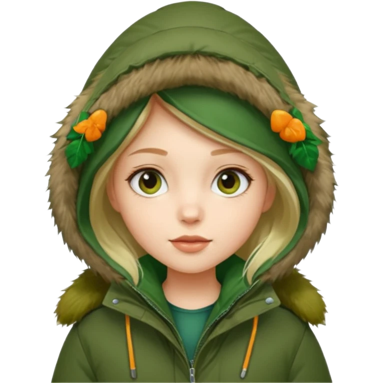 girl in parka emoji
