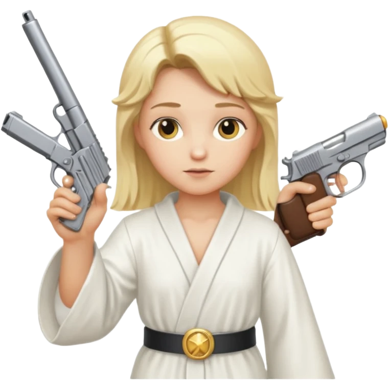 Angel con pistola emoji