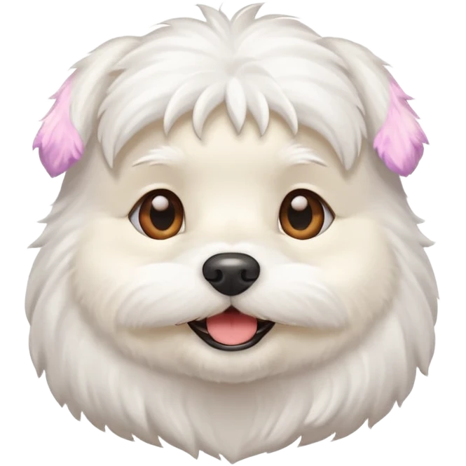 smille white Maltese emoji