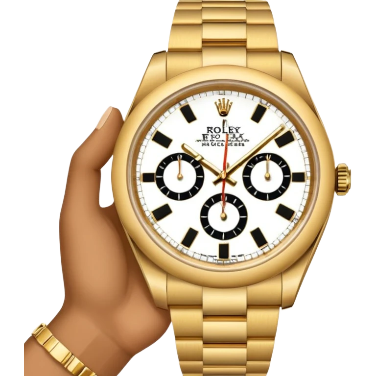 Rolex omoji hyr bu değil sadece el onu istiyorum böyle değil  emoji