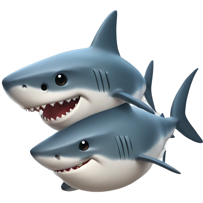shark kiss emoji