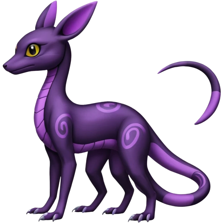 Salazzle-Umbreon-Fakémon-hybrid-creature (full body)  emoji