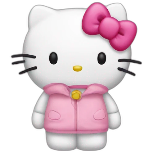 Hello kitty emoji | AI Emoji Generator