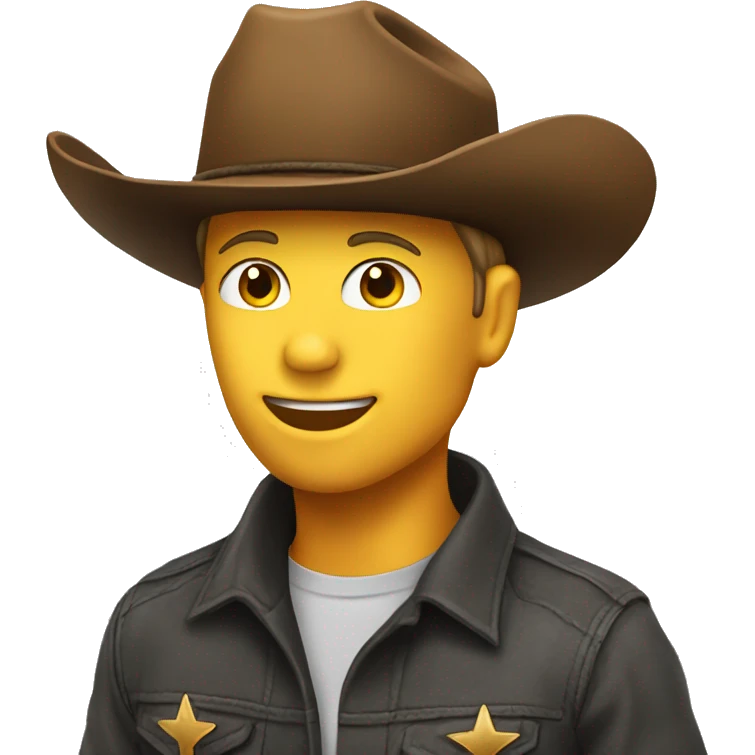 saluting emoji cowboy hat emoji