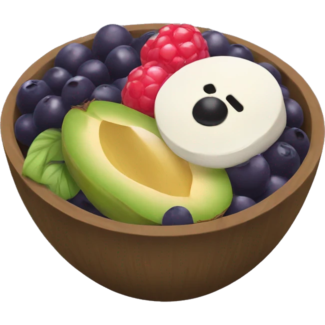 acai bowl emoji