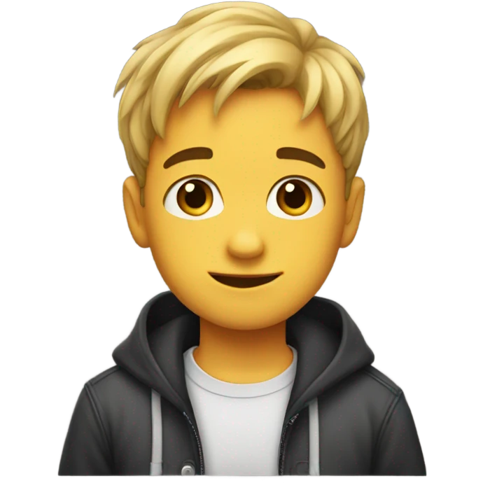 Cute boy emoji