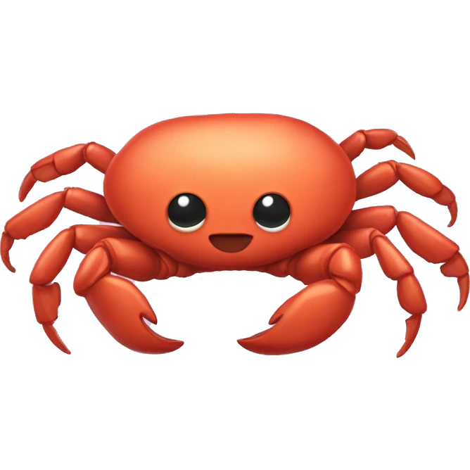 Fluffy hair crab  emoji