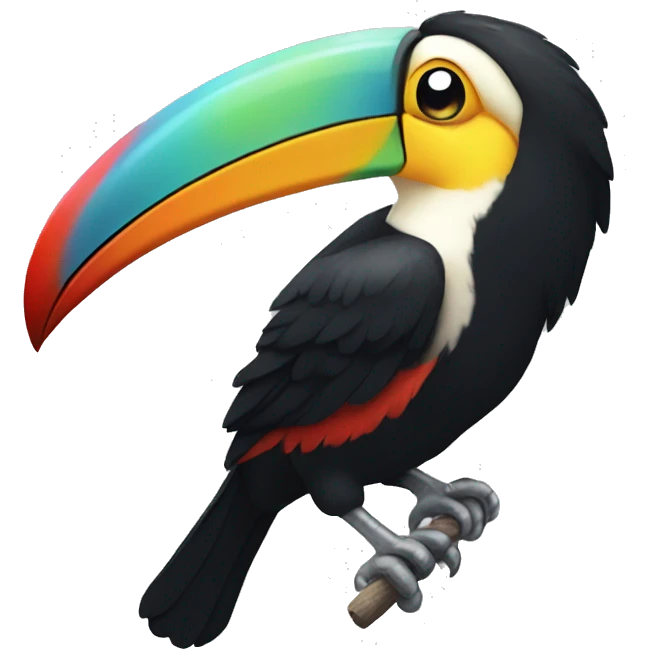 old toucan emoji
