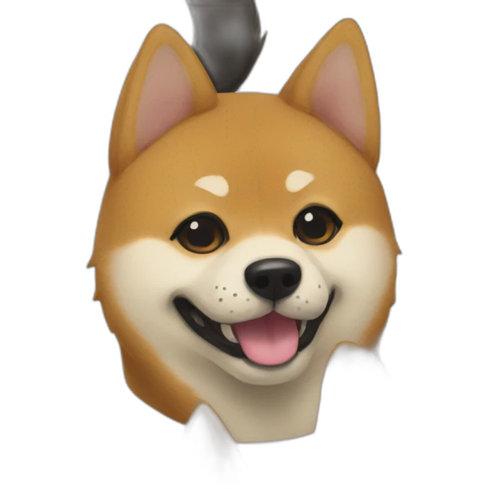 Kuro-Shiba-inu emoji