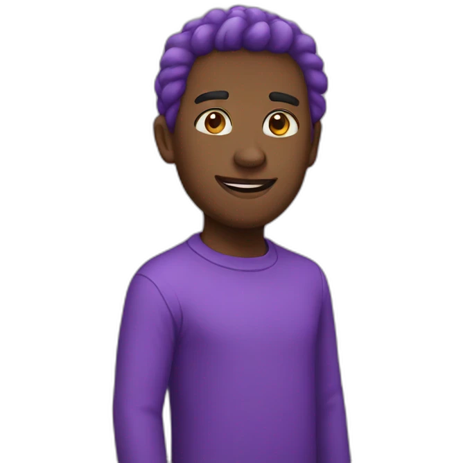 Purple emoji
