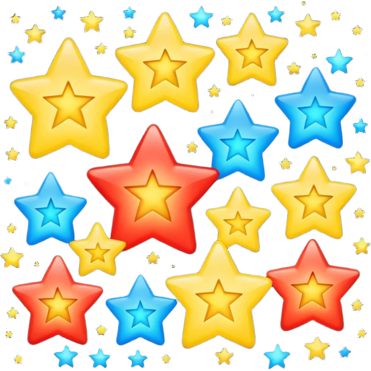 star different ones emoji
