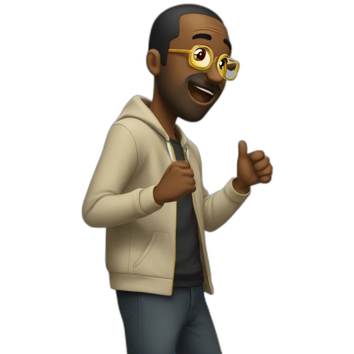 Cyril hannouna qui dab emoji