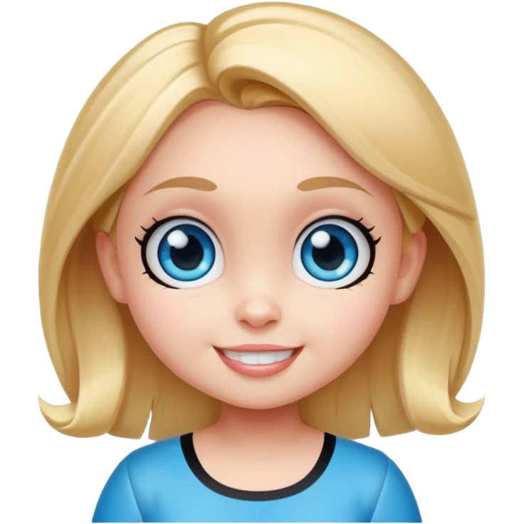 Bubbles Powerpuff Girls  emoji