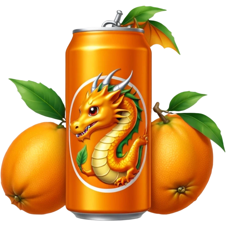 Création d’une canette de fanta saveur mangue fruit du dragon emoji