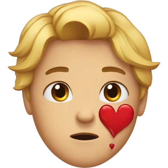 A broken heart emoji