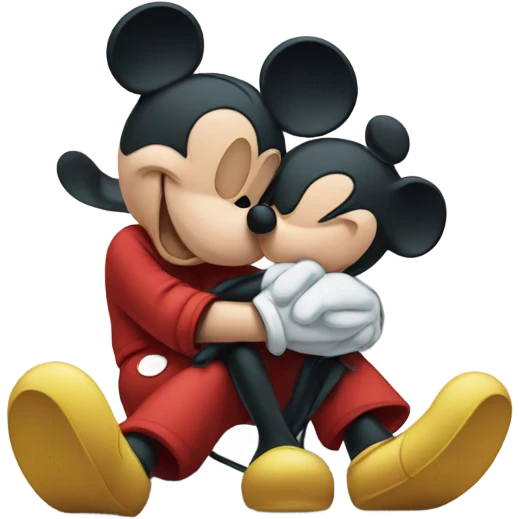 Mickey Mouse Love emoji